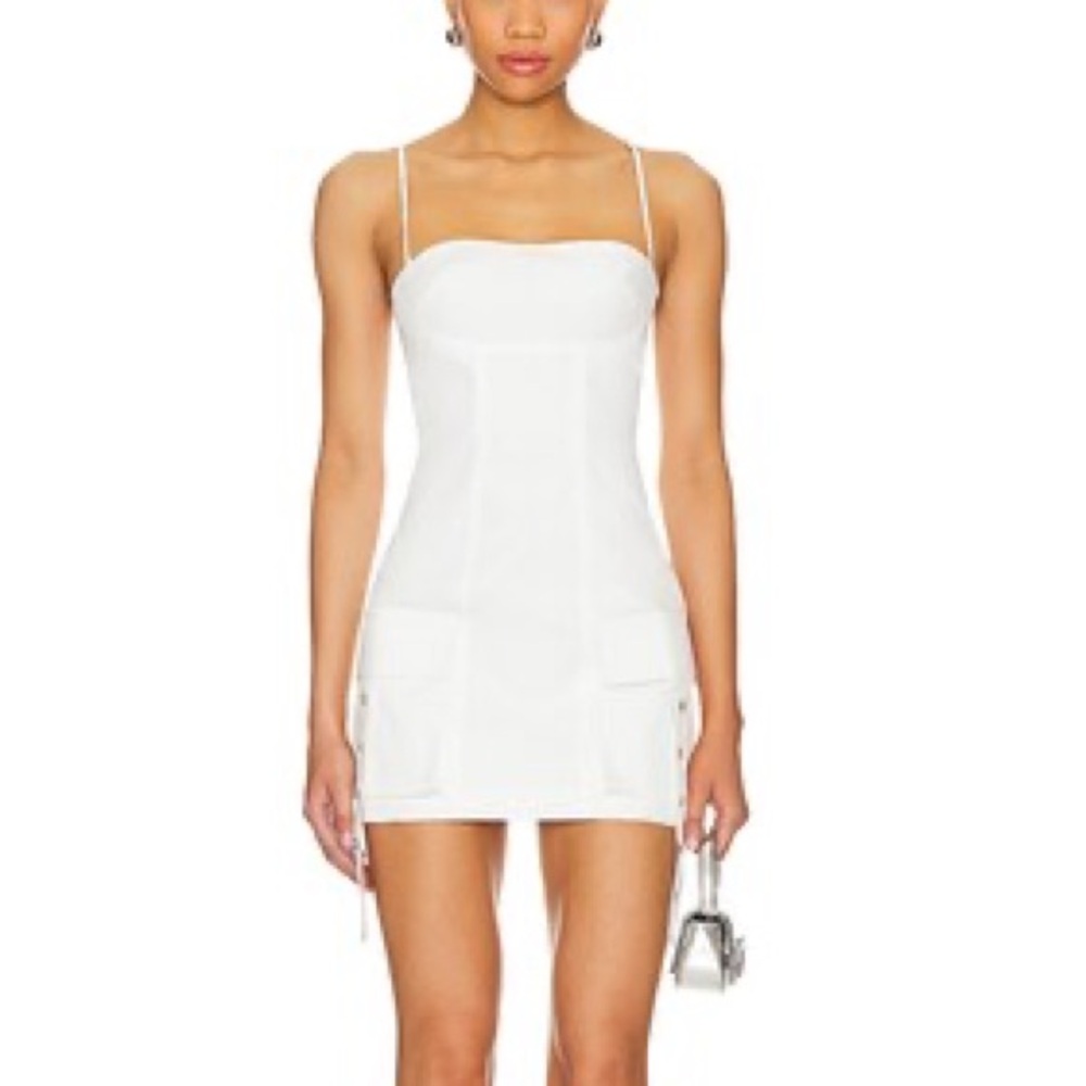 Superdown Wrenlee Mini Dress White